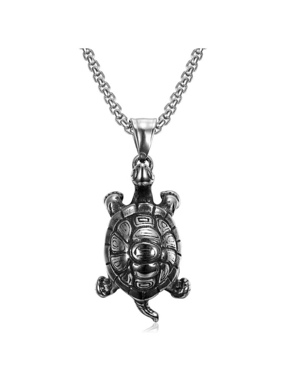 Turtle Terrapin Maryland Terps Pendant and Necklace #1116 - Picture 3 of 9